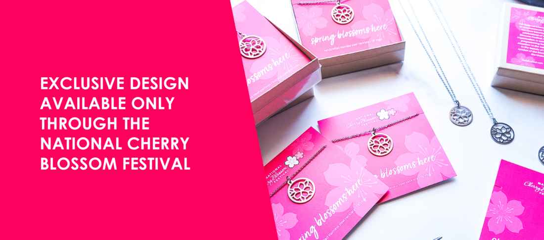 Exclusive design available only through the National Cherry Blossom Festival