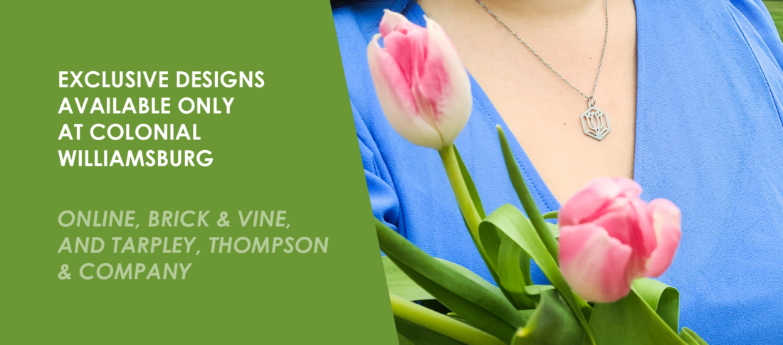 Exclusive design available only at Colonial Williamsburg
