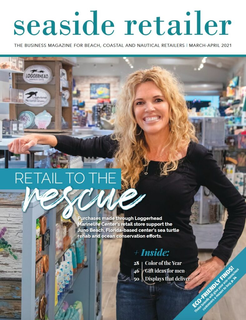 Seaside Retailer Magazine Cover - March/April 2021