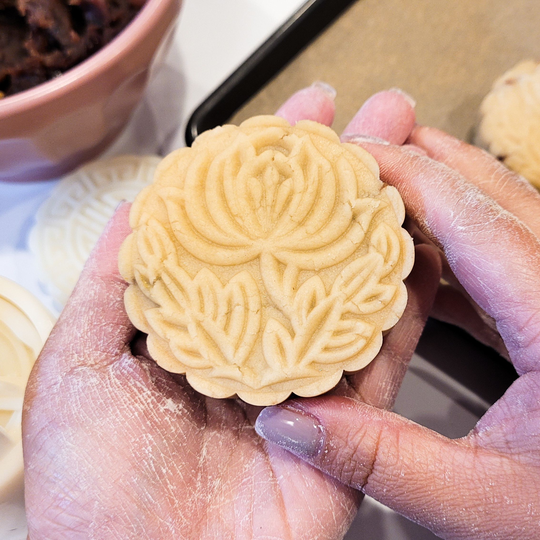 Handmade mooncake