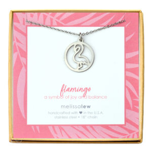 Flamingo Stainless Steel Necklace
