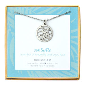 Stainless Sea Turtle Necklace