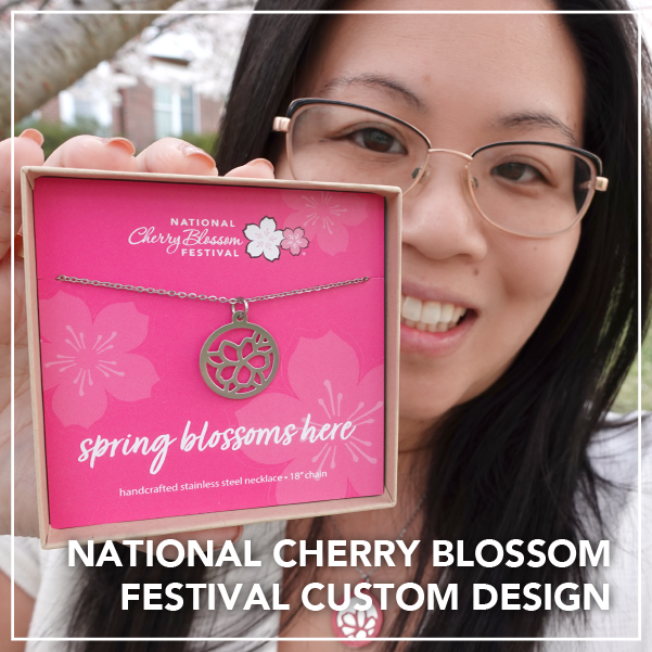 National Cherry Blossom Festival Custom Design